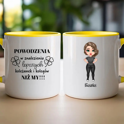 Personalizowany kubek "Odejście z pracy", z imieniem