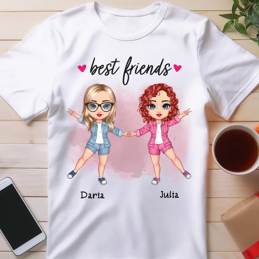 Koszulka personalizowana dla Przyjaciółek "Besties"