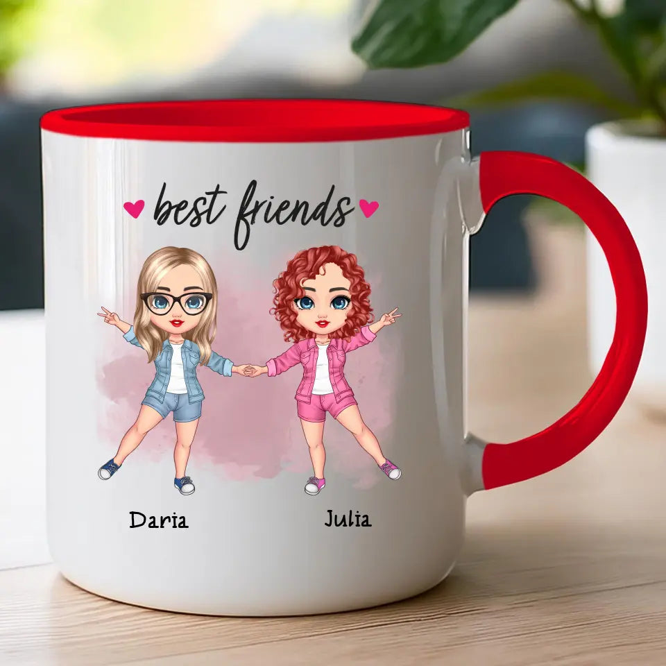 Kubek personalizowany dla Przyjaciółek "Besties"