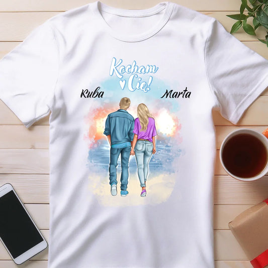 Koszulka personalizowana dla par #83