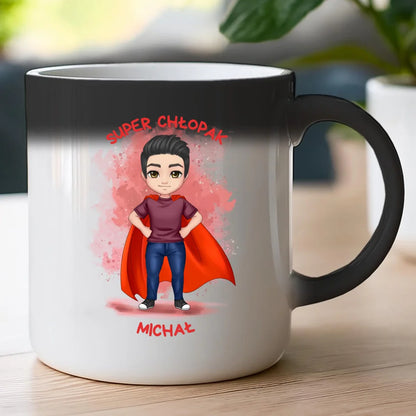 Kubek na Dzień Chłopaka "Super Chłopak", personalizowany