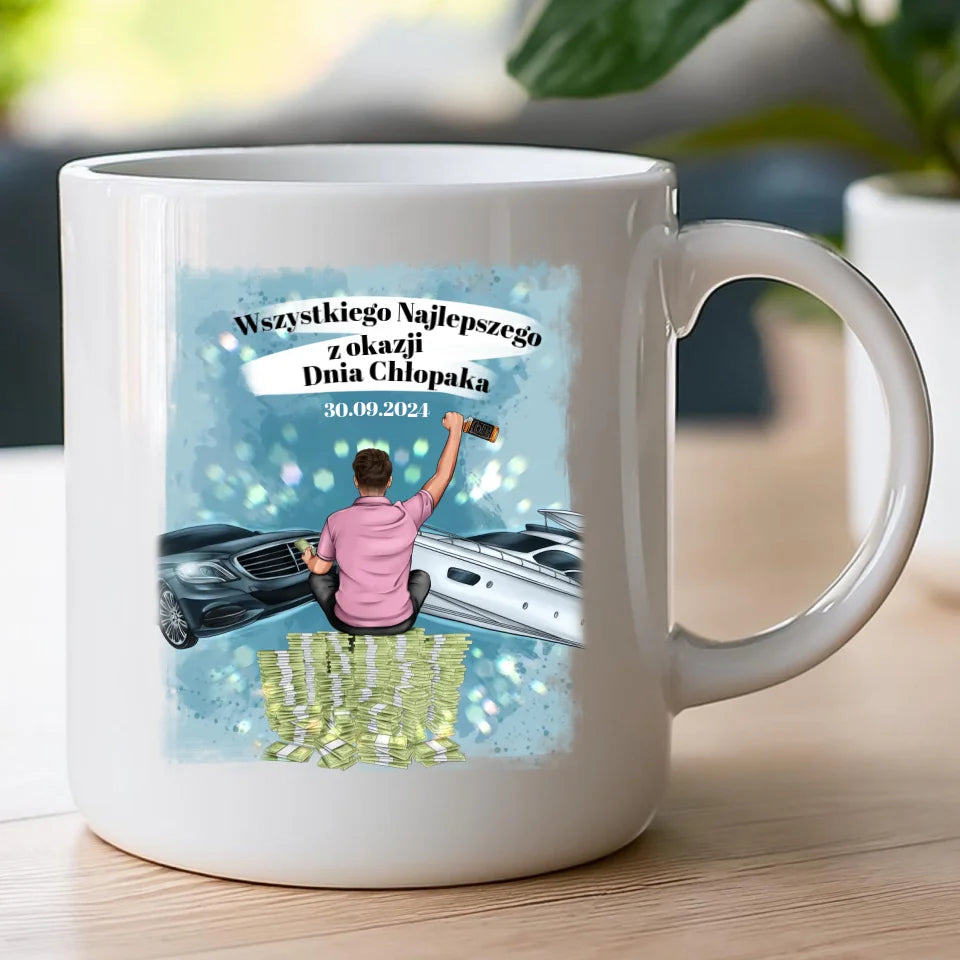 Kubek personalizowany dla mężczyzny #654