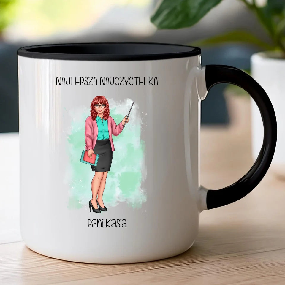 Kubek personalizowany dla nauczycielki #3202