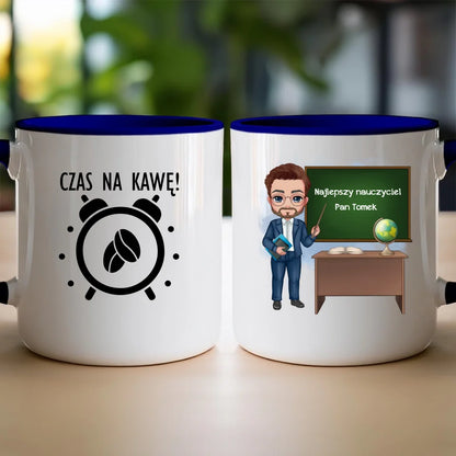 Personalizowany kubek na Dzień Nauczyciela "Najlepszy nauczyciel"