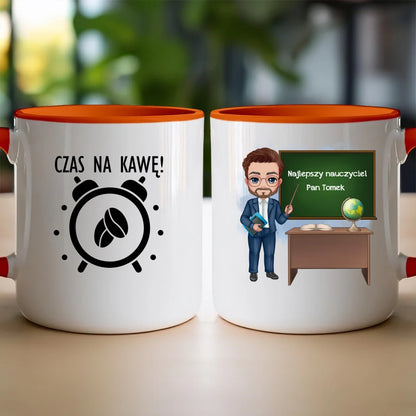 Personalizowany kubek na Dzień Nauczyciela "Najlepszy nauczyciel"