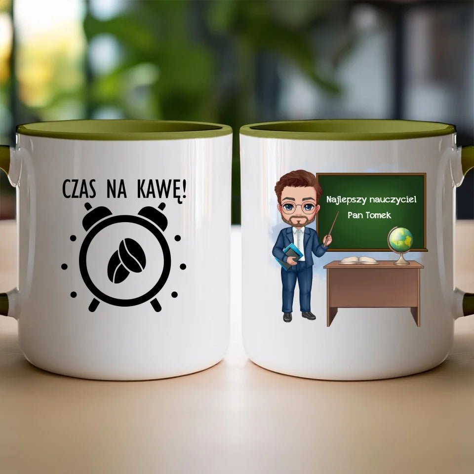 Personalizowany kubek na Dzień Nauczyciela "Najlepszy nauczyciel"