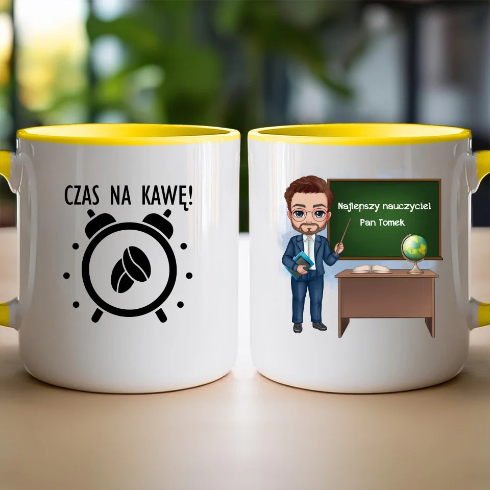 Personalizowany kubek na Dzień Nauczyciela "Najlepszy nauczyciel"