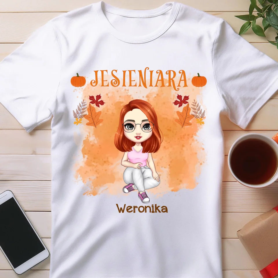 Personalizowana koszulka dla Dziewczyny "Jesieniara"