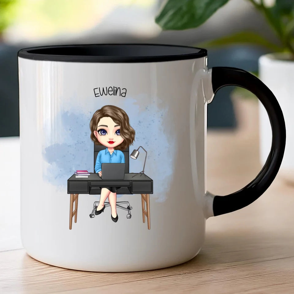 Kubek dla Dziewczyny "Businesswoman", personalizowana