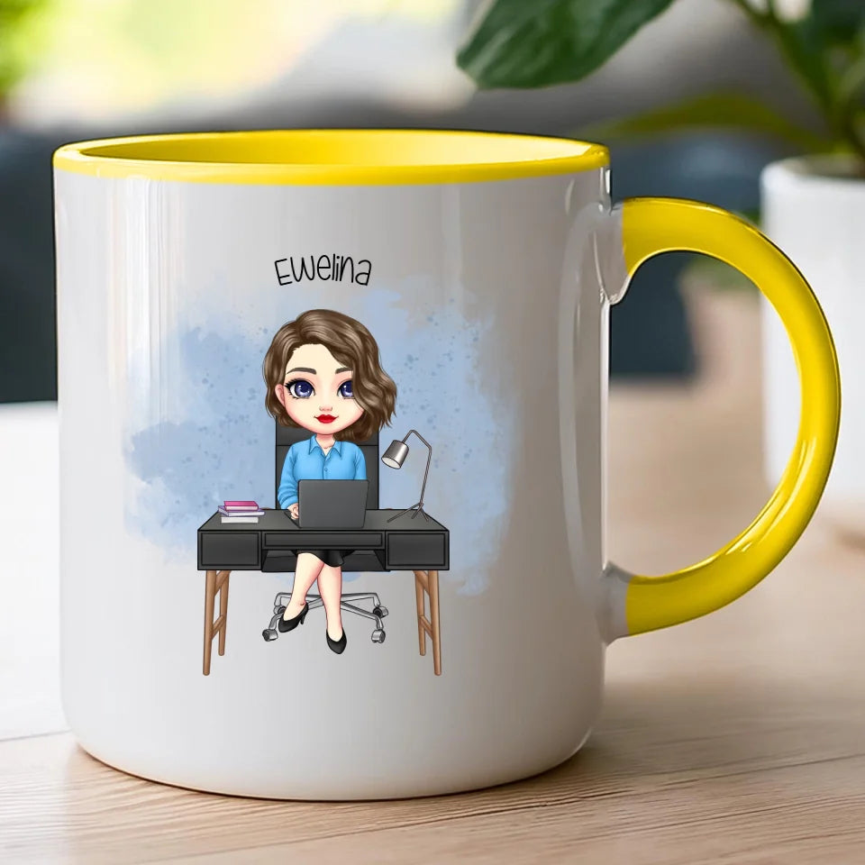 Kubek dla Dziewczyny "Businesswoman", personalizowana