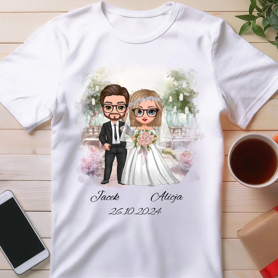 Koszulka personalizowana dla par - ślub #65