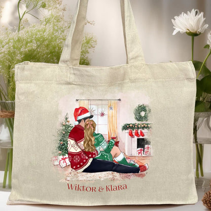 Torba personalizowana świąteczna dla par #58