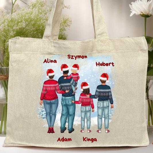 Torba personalizowana świąteczna dla par #57