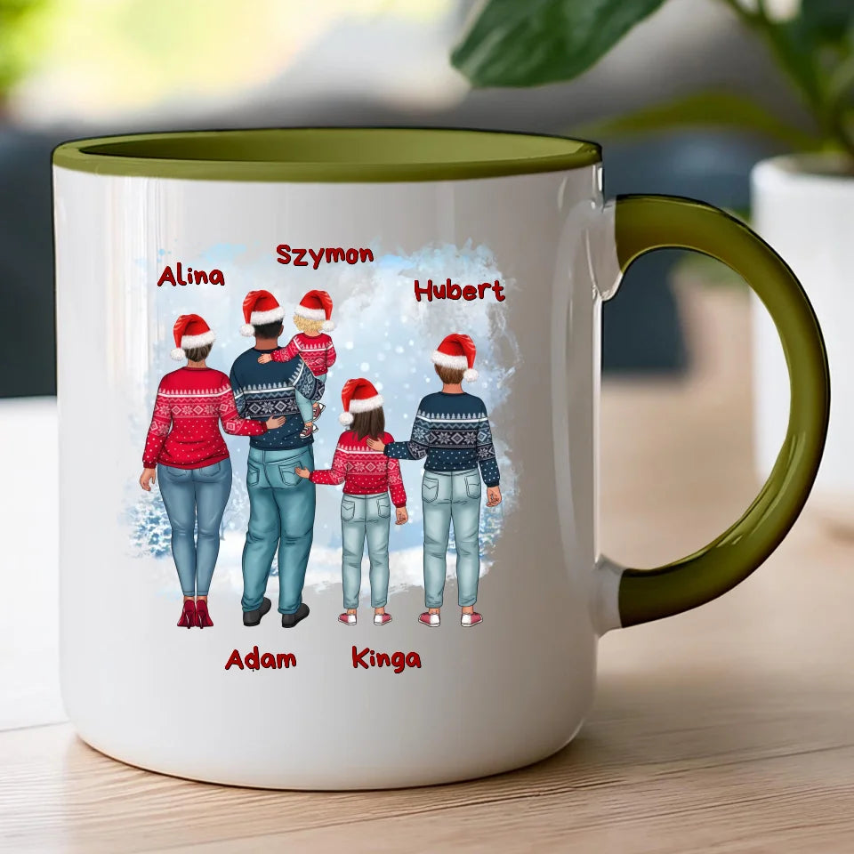 Kubek personalizowany świąteczny dla par #57