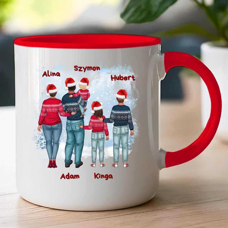 Kubek personalizowany świąteczny dla par #57