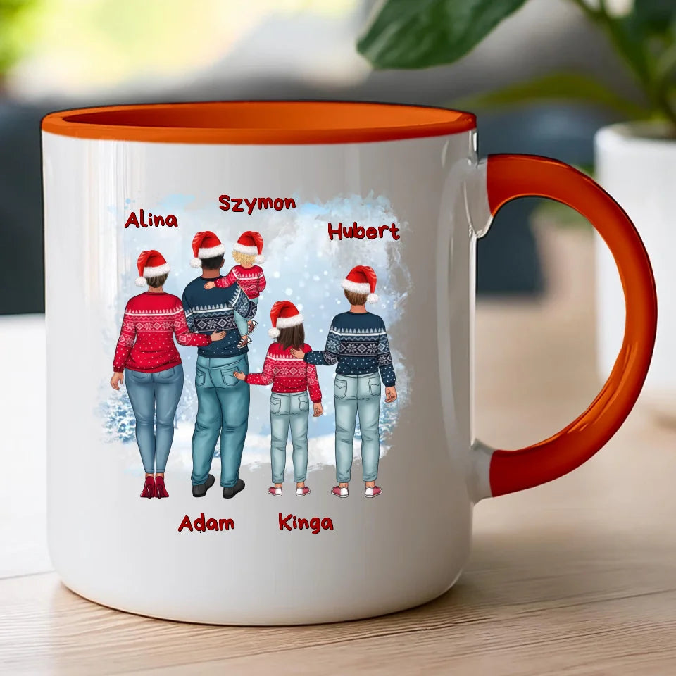 Kubek personalizowany świąteczny dla par #57