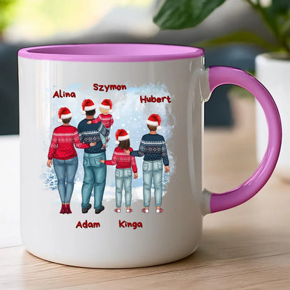 Kubek personalizowany świąteczny dla par #57