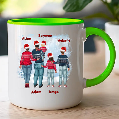 Kubek personalizowany świąteczny dla par #57