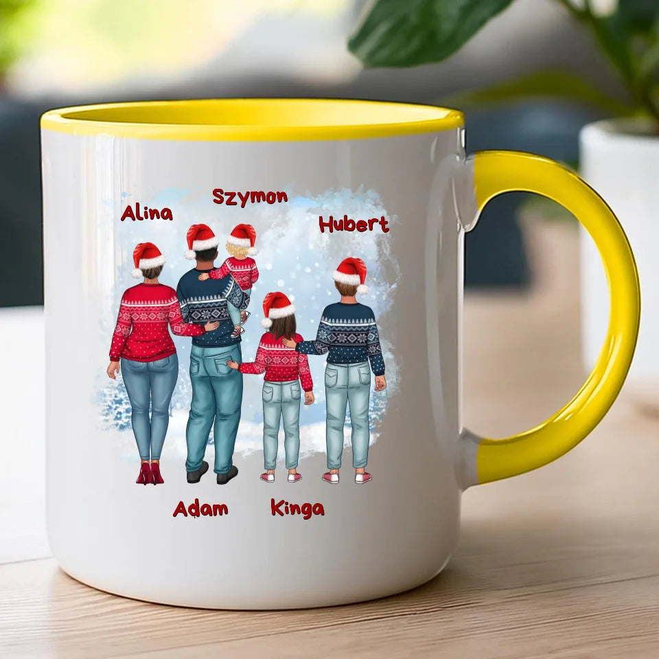 Kubek personalizowany świąteczny dla par #57