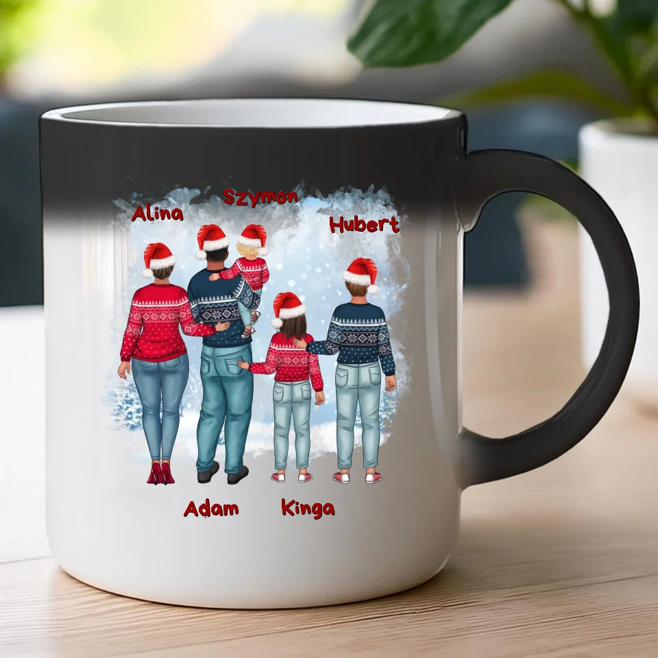 Kubek personalizowany świąteczny dla par #57