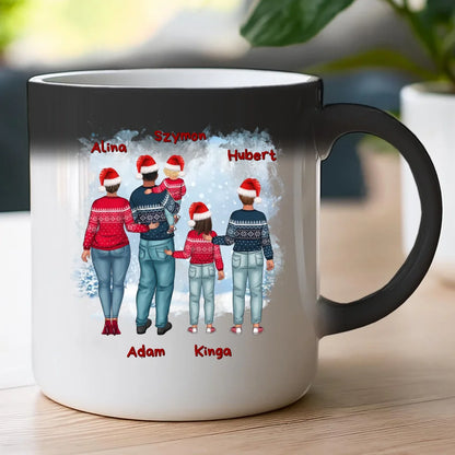 Kubek personalizowany świąteczny dla par #57