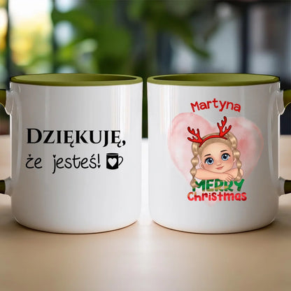 Personalizowany kubek dla Dziecka "Święta, Mikołajki"