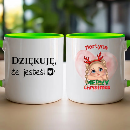 Personalizowany kubek dla Dziecka "Święta, Mikołajki"