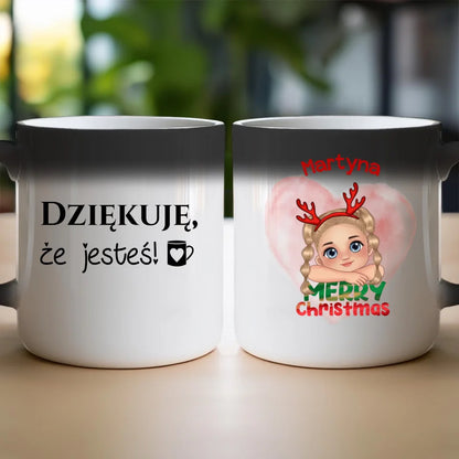 Personalizowany kubek dla Dziecka "Święta, Mikołajki"