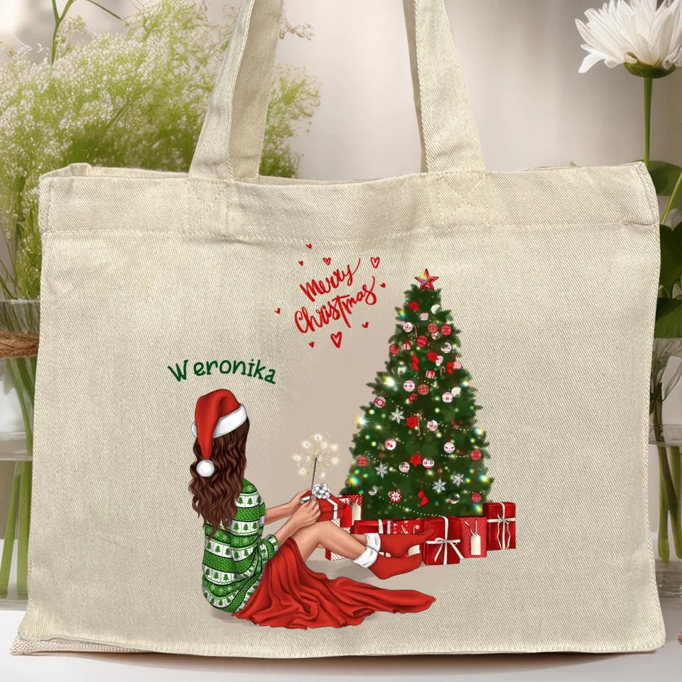 Torba personalizowana świąteczna dla kobiety #512