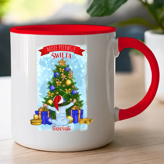 Kubek personalizowany świąteczny dla dziecka #2000