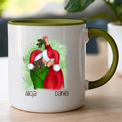 Kubek personalizowany świąteczny dla par #52