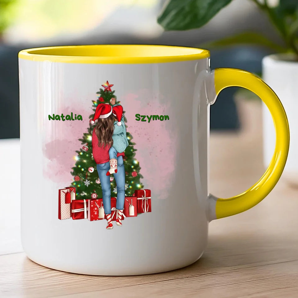 Kubek personalizowany świąteczny dla mamy #301