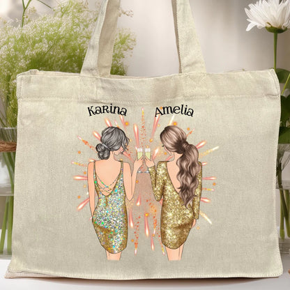 Torba personalizowana dla przyjaciółek - sylwester #124