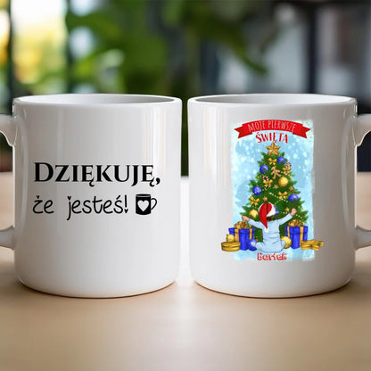 Kubek personalizowany świąteczny dla dziecka #2000