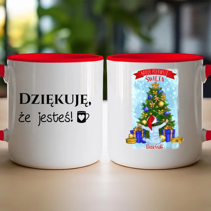 Personalizowany kubek dla Dziecka "Moje pierwsze święta"