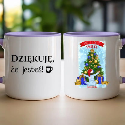 Kubek personalizowany świąteczny dla dziecka #2000