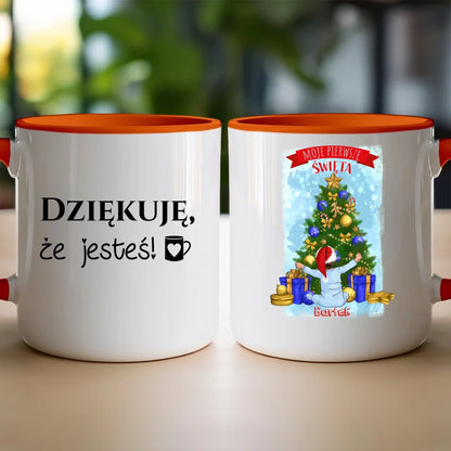 Kubek personalizowany świąteczny dla dziecka #2000