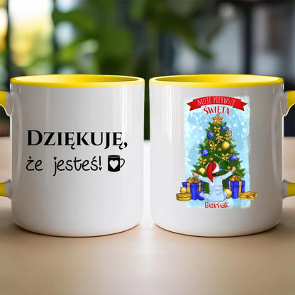 Personalizowany kubek dla Dziecka "Moje pierwsze święta"