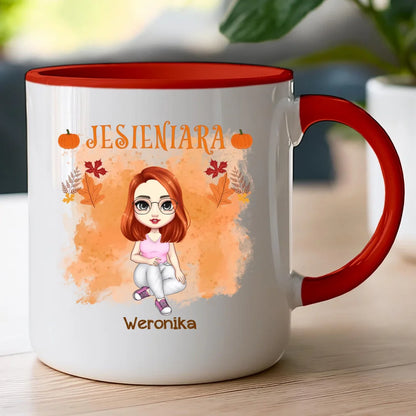 Personalizowany kubek dla Dziewczyny "Jesieniara"