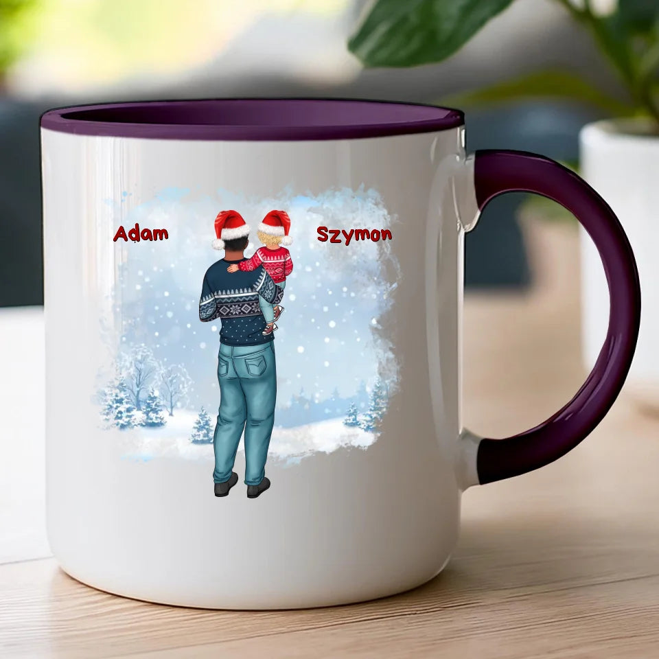 Kubek personalizowany świąteczny dla Taty #730