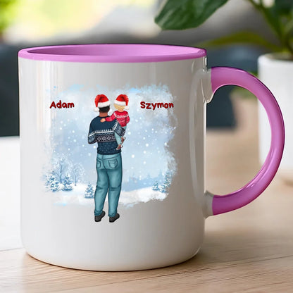 Kubek personalizowany świąteczny dla Taty #730