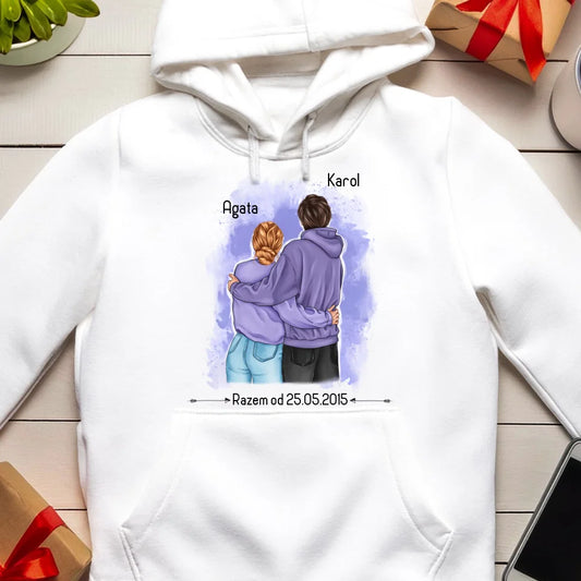 Bluza personalizowana dla par #67