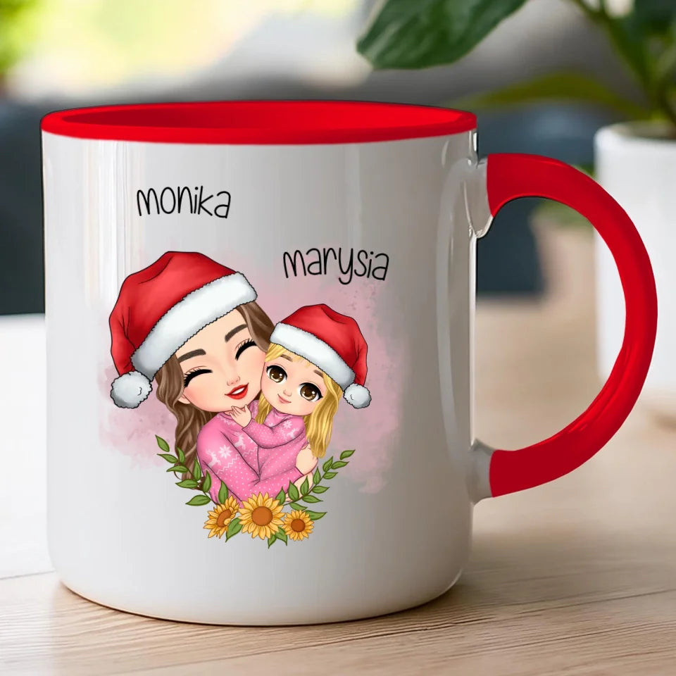 Kubek świąteczny personalizowany dla mamy #330