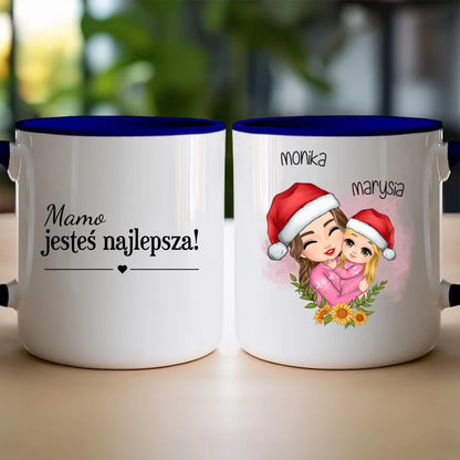 Kubek świąteczny personalizowany dla mamy #330
