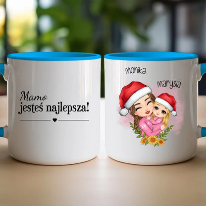 Kubek świąteczny personalizowany dla mamy #330