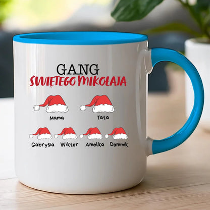 Kubek personalizowana dla rodziny - świąteczna #806