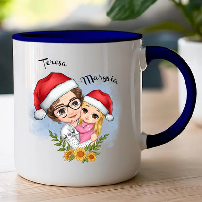 Kubek świąteczny personalizowany dla babci #231