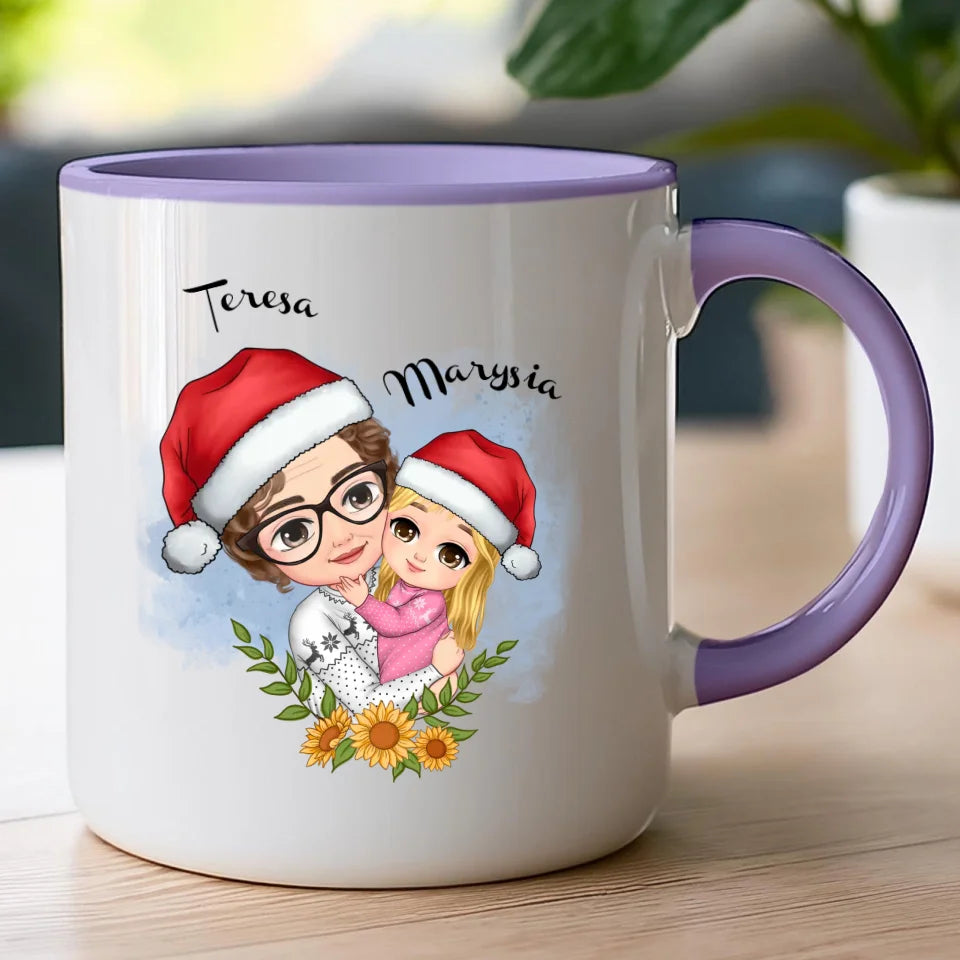 Kubek świąteczny personalizowany dla babci #231