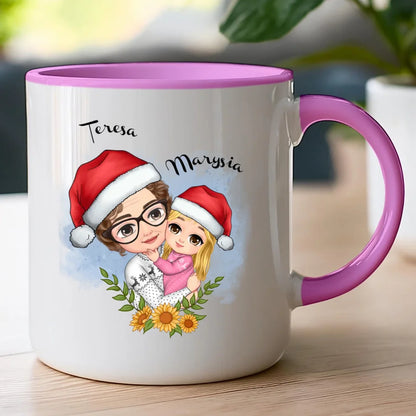 Kubek świąteczny personalizowany dla babci #231