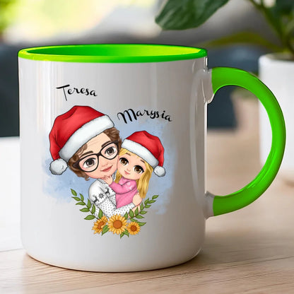 Kubek świąteczny personalizowany dla babci #231